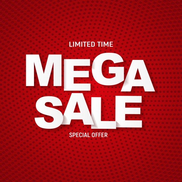 Mega sale