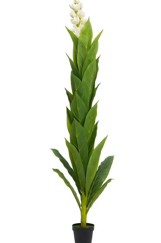 Green Artificial Leaf Plant